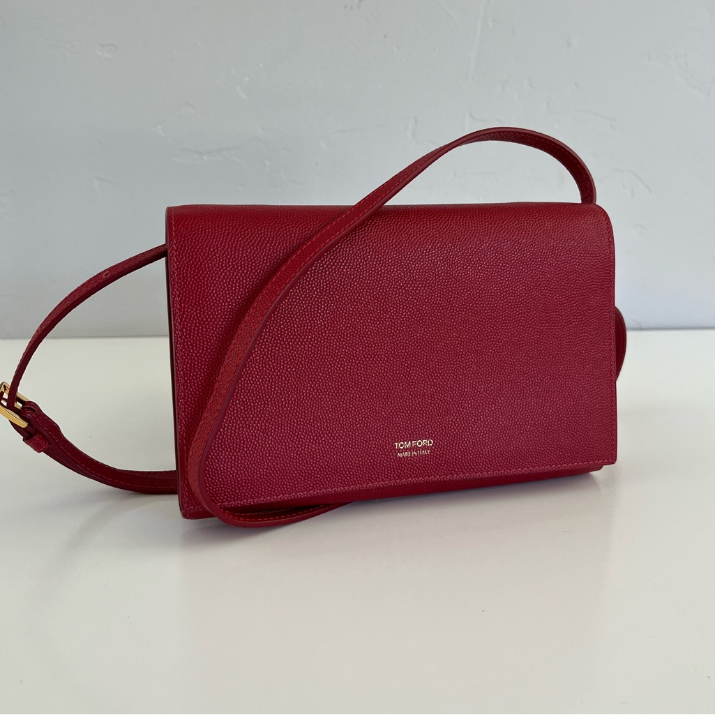 Auth Tom Ford Leather Bag